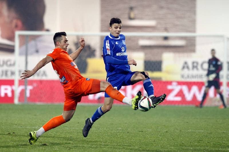 Football. PKO BP Ekstraklasa. Termalica Bruk-Bet Nieciecza - Ruch Chorzow. 19.12.2015
