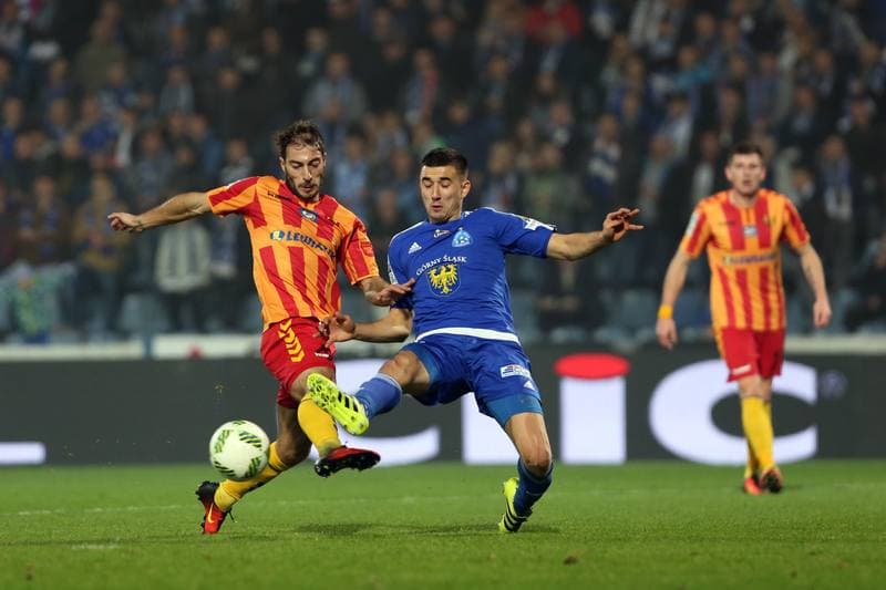 Football. Lotto Ekstraklasa. Ruch Chorzow - Korona Kielce. 24.10.2016