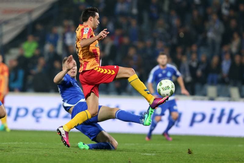 Football. Lotto Ekstraklasa. Ruch Chorzow - Korona Kielce. 24.10.2016