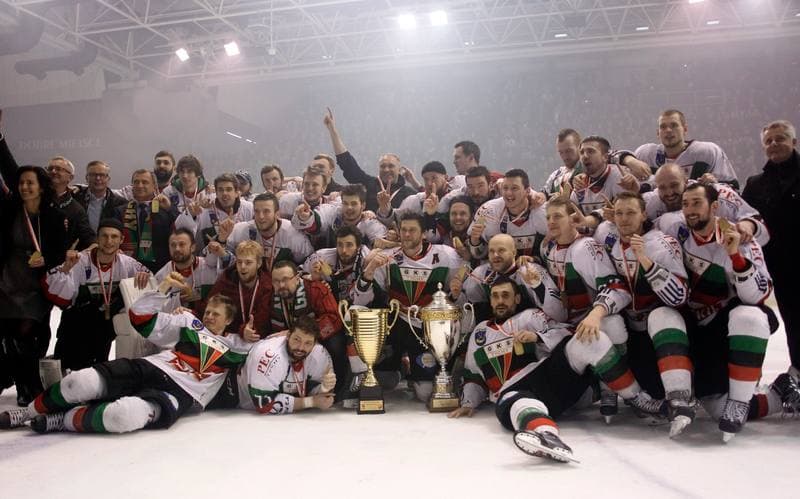 Ice Hockey. Polska Hokej Liga. GKS Tychy - JKH GKS Jastrzebie. 30.11.2014