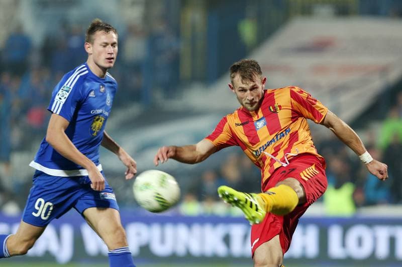 Football. Lotto Ekstraklasa. Ruch Chorzow - Korona Kielce. 24.10.2016