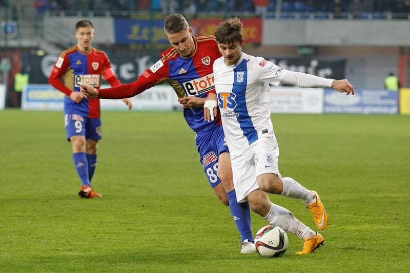 Football. PKO BP Ekstraklasa. Piast Gliwice - Lech Poznan. 20.12.2015