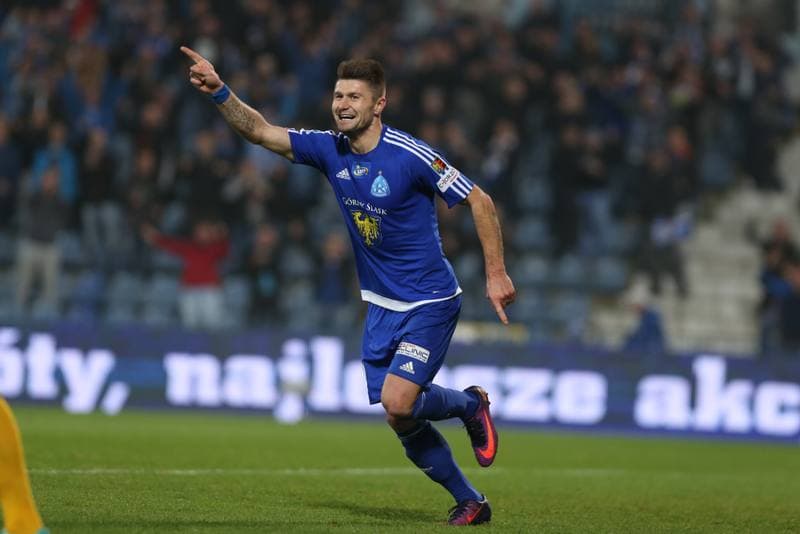 Football. Lotto Ekstraklasa. Ruch Chorzow - Korona Kielce. 24.10.2016
