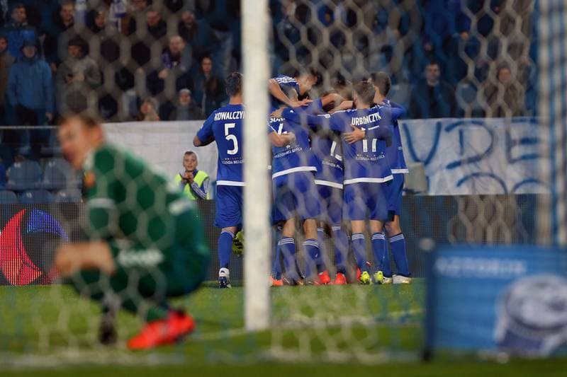 Football. Lotto Ekstraklasa. Ruch Chorzow - Korona Kielce. 24.10.2016