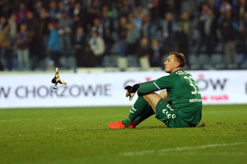 Football. Lotto Ekstraklasa. Ruch Chorzow - Korona Kielce. 24.10.2016
