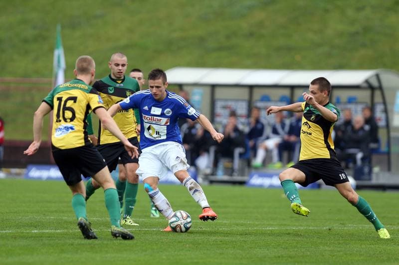 Football. Polish Cup. GKS Jastrzebie - Wigry Suwalki. 25.10.2016