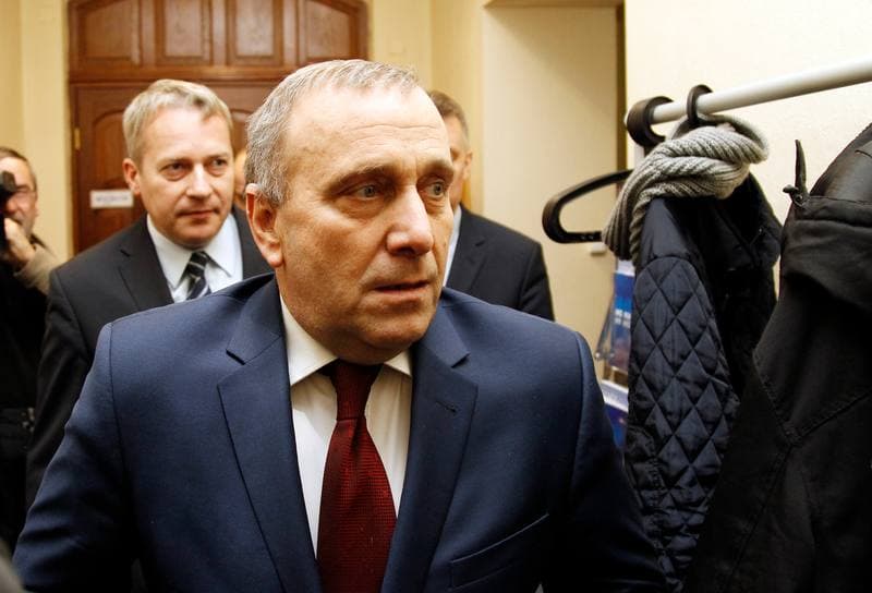 Grzegorz Schetyna. Platforma Obywatelska. Press Conference. 04.01.2016