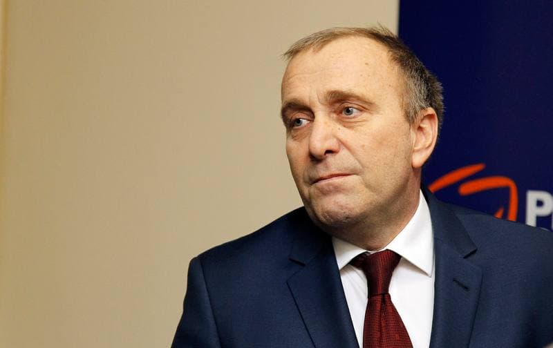 Grzegorz Schetyna. Platforma Obywatelska. Press Conference. 04.01.2016
