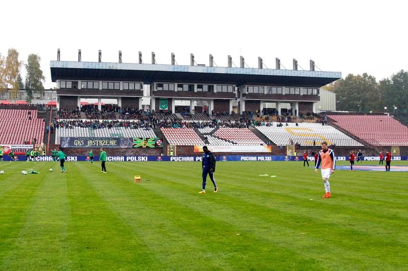 Football. Polish Cup. GKS Jastrzebie - Wigry Suwalki. 25.10.2016