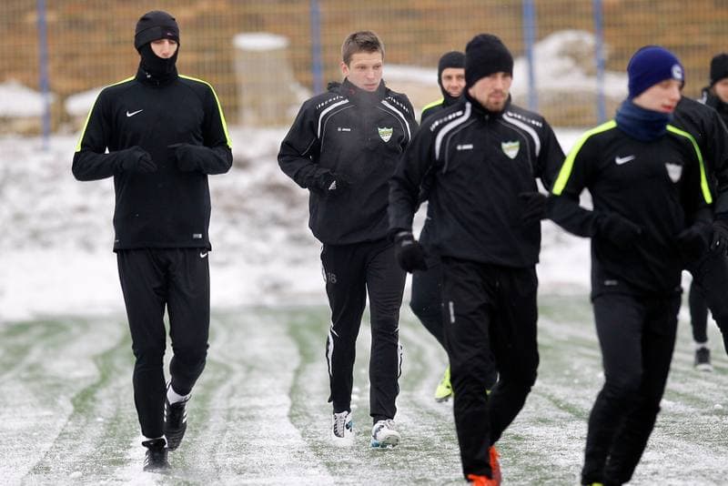 Football. Rozwoj Katowice. Training. 05.01.2016