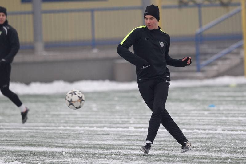 Football. Rozwoj Katowice. Training. 05.01.2016
