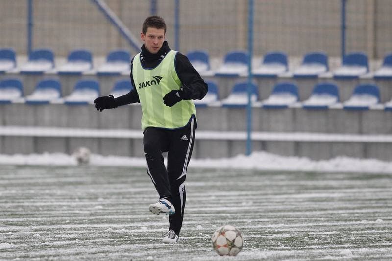 Football. Rozwoj Katowice. Training. 05.01.2016