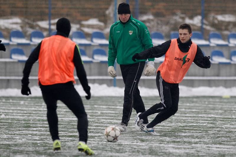 Football. Rozwoj Katowice. Training. 05.01.2016