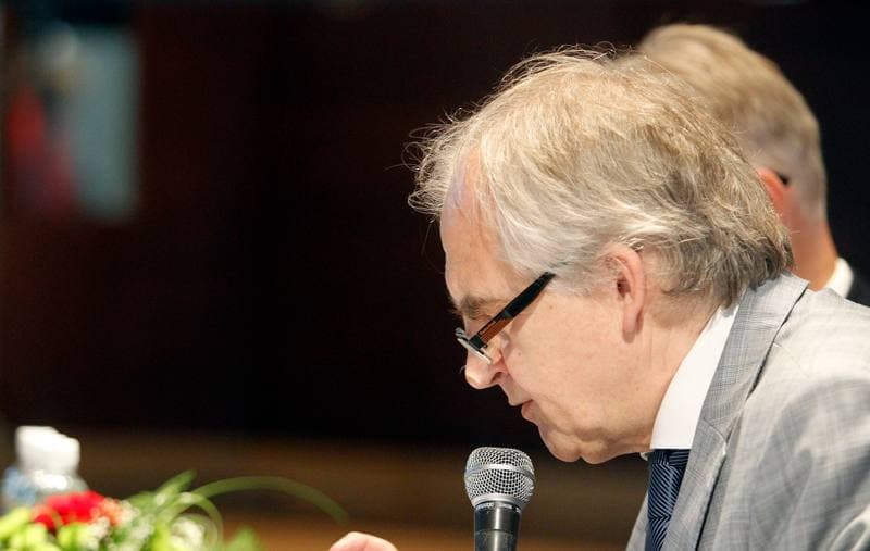 Health Minister Marian Zembala. Press Conference. 09.07.2015