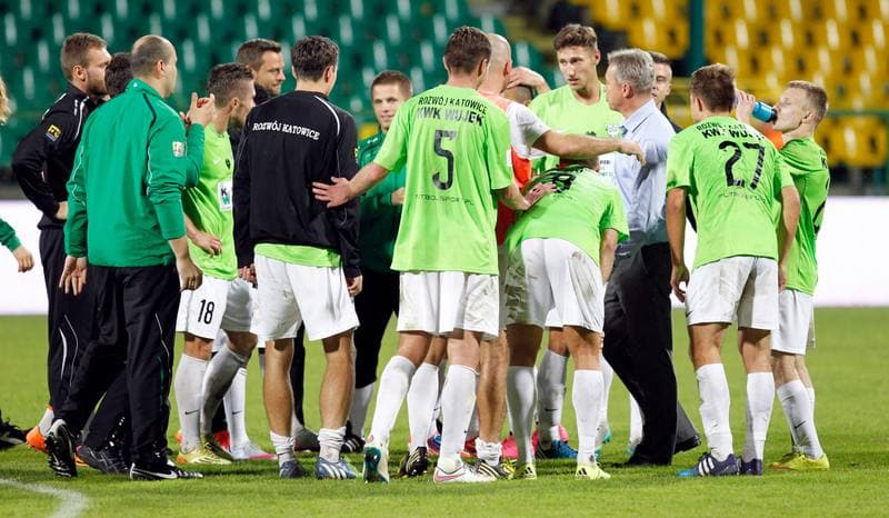 Football. Polish First League. GKS Katowice - Rozwoj Katowice. 15.09.2015