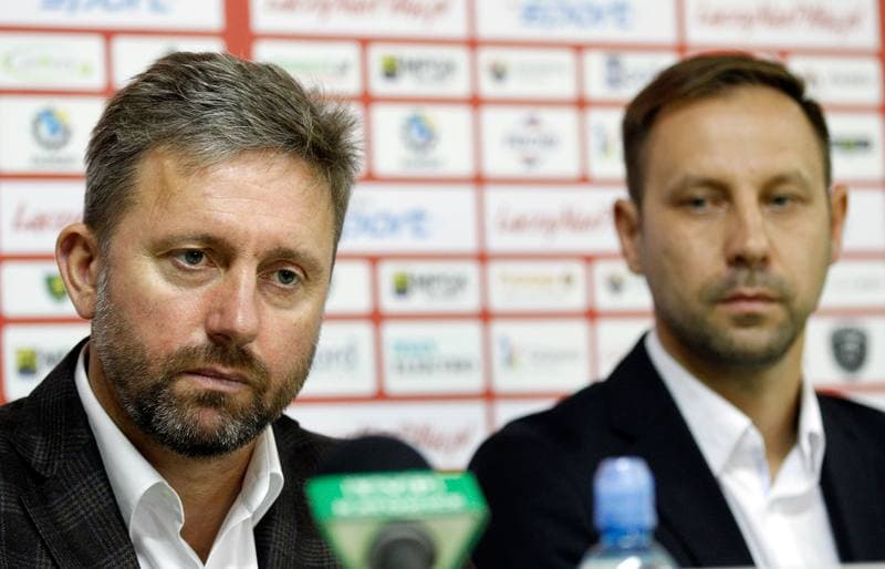 Football. GKS Katowice. Press Conference. 28.09.2015