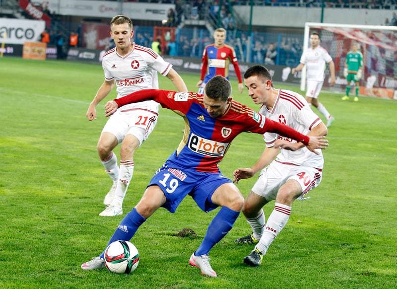 Football. PKO BP Ekstraklasa. Piast Gliwice - Wisla Krakow. 03.10.2015