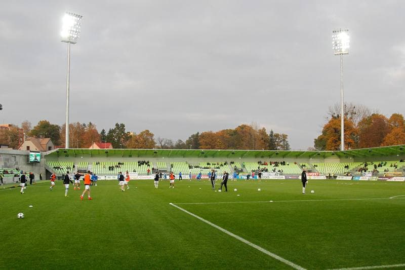 Football. ePojsteni.cz 1 liga. MFK Karvina - Slovan Liberec. 26.10.2016