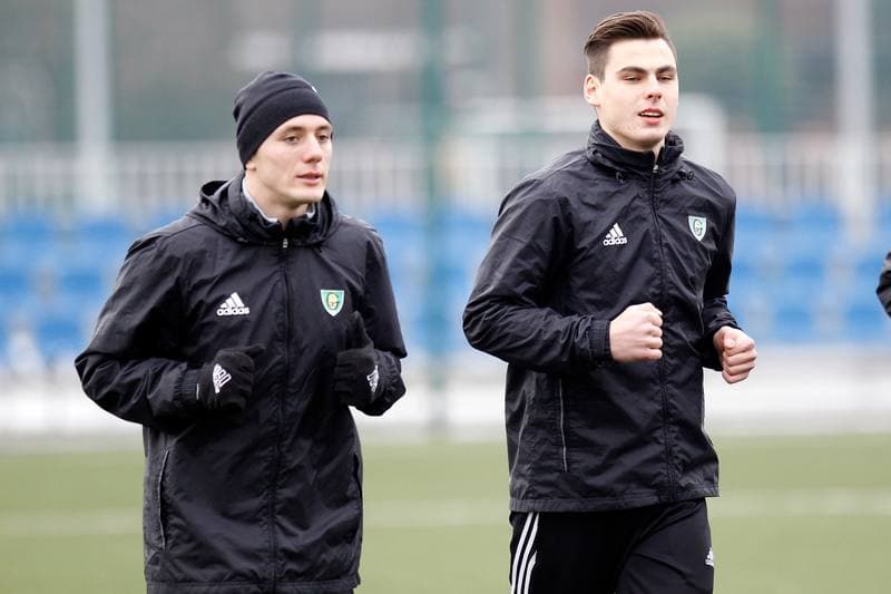 Football. GKS Katowice. Training. 11.01.2016