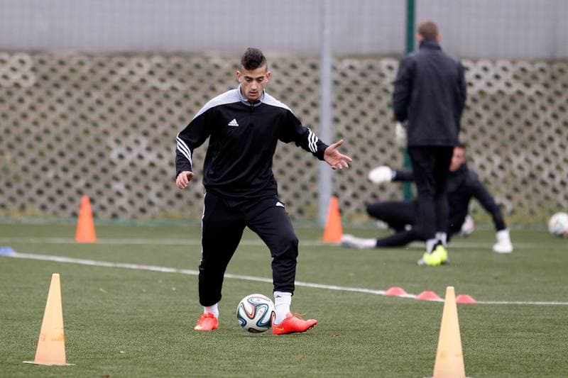Football. GKS Katowice. Training. 11.01.2016