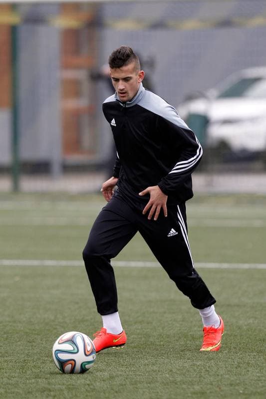 Football. GKS Katowice. Training. 11.01.2016