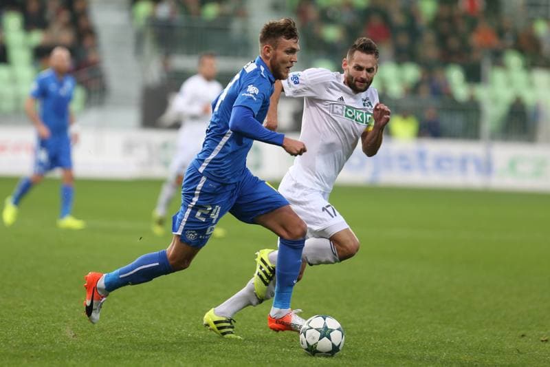 Football. ePojsteni.cz 1 liga. MFK Karvina - Slovan Liberec. 26.10.2016