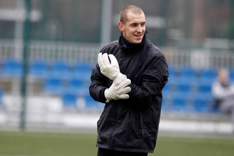 Football. GKS Katowice. Training. 11.01.2016