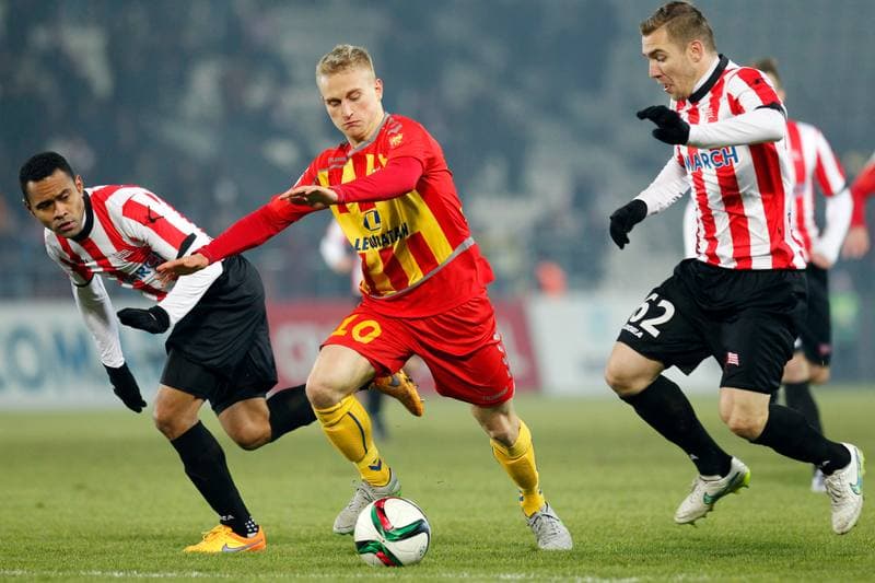 Football. PKO BP Ekstraklasa. Cracovia Krakow - Korona Kielce. 14.12.2015