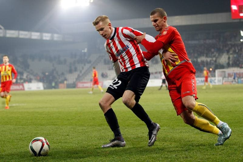 Football. PKO BP Ekstraklasa. Cracovia Krakow - Korona Kielce. 14.12.2015
