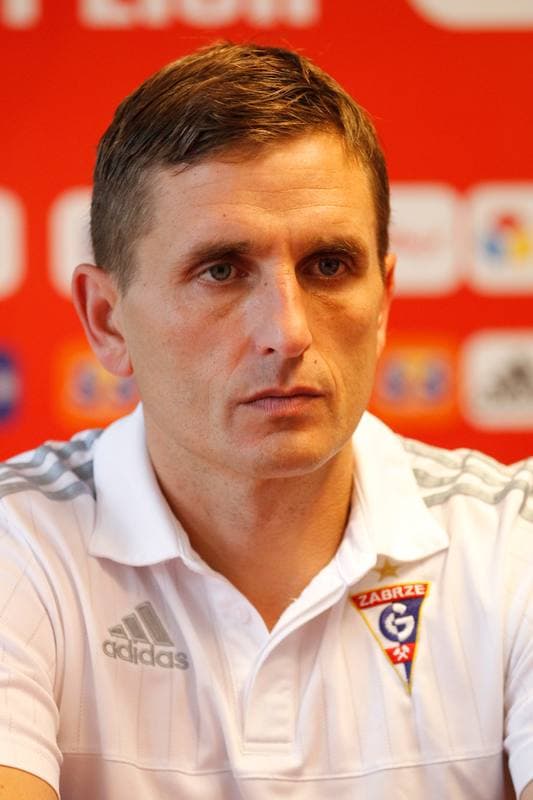 Football. Gornik Zabrze. Press Conference. 27.10.2016