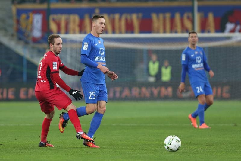 Football. Lotto Ekstraklasa. Piast Gliwice - Bruk-Bet Termalica Nieciecza. 28.10.2016