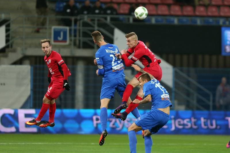 Football. Lotto Ekstraklasa. Piast Gliwice - Bruk-Bet Termalica Nieciecza. 28.10.2016