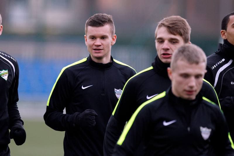 Football. Rozwoj Katowice. Training. 13.01.2016
