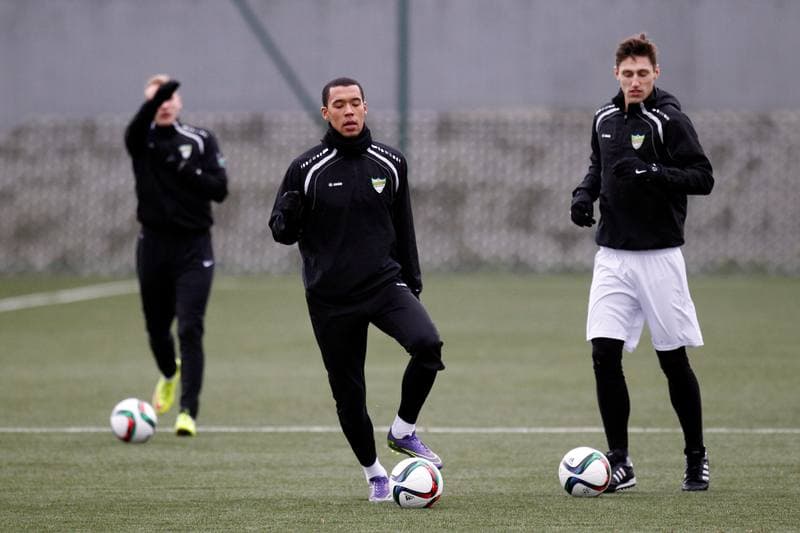 Football. Rozwoj Katowice. Training. 13.01.2016