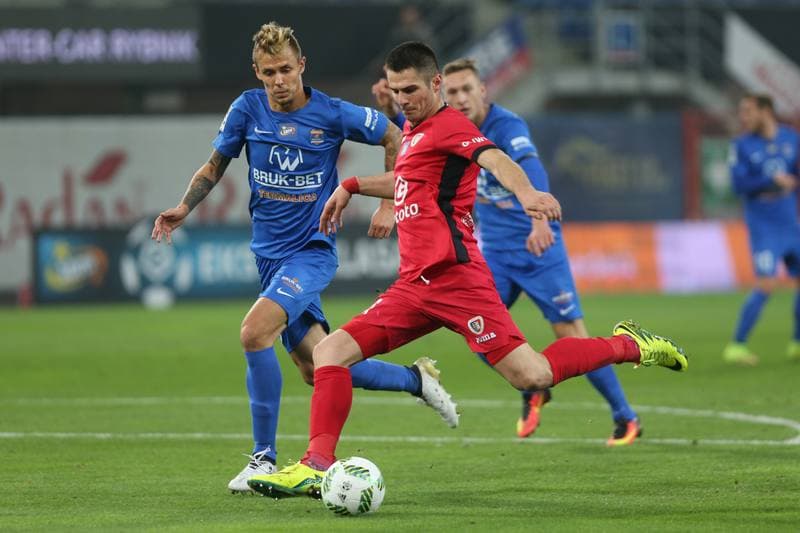 Football. Lotto Ekstraklasa. Piast Gliwice - Bruk-Bet Termalica Nieciecza. 28.10.2016