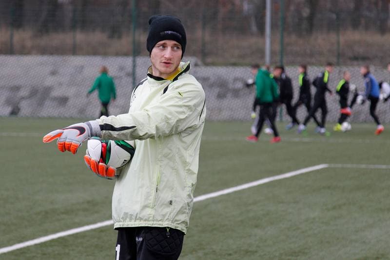 Football. Rozwoj Katowice. Training. 13.01.2016