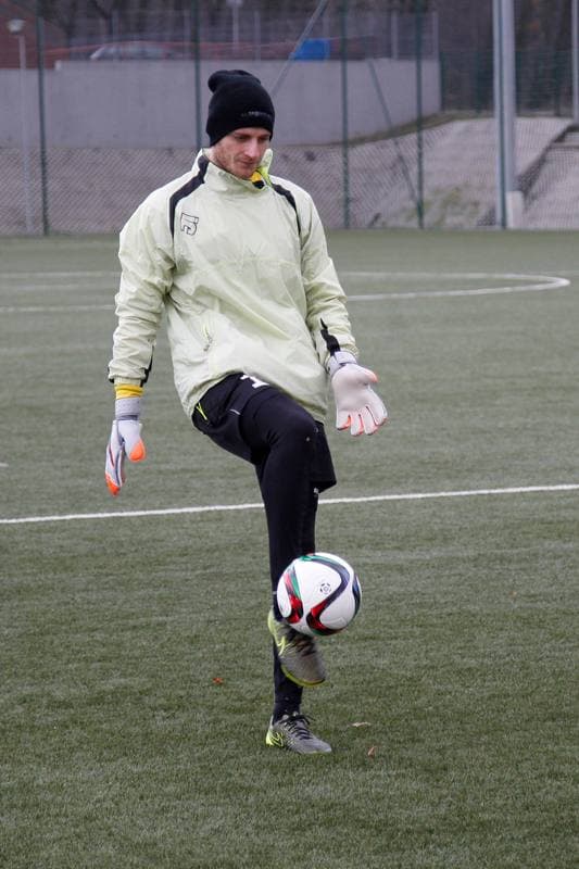 Football. Rozwoj Katowice. Training. 13.01.2016