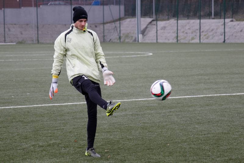 Football. Rozwoj Katowice. Training. 13.01.2016