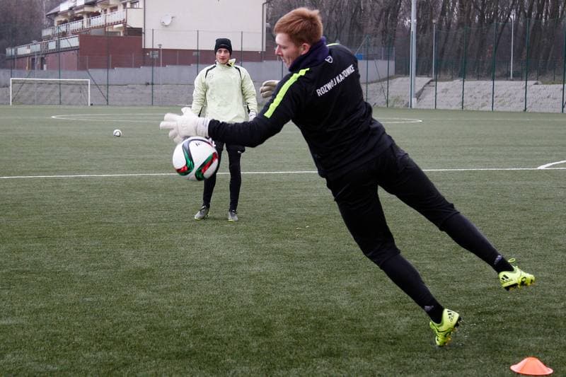 Football. Rozwoj Katowice. Training. 13.01.2016