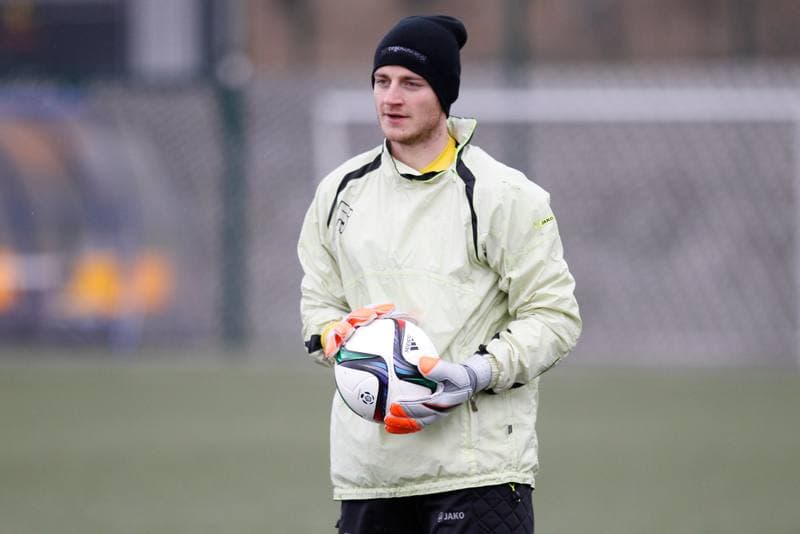 Football. Rozwoj Katowice. Training. 13.01.2016