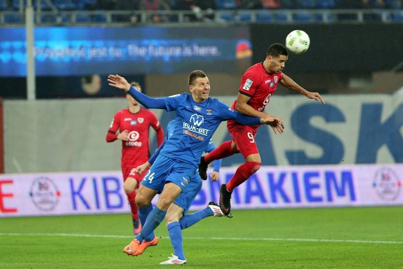 Football. Lotto Ekstraklasa. Piast Gliwice - Bruk-Bet Termalica Nieciecza. 28.10.2016