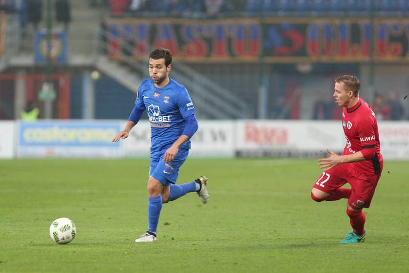 Football. Lotto Ekstraklasa. Piast Gliwice - Bruk-Bet Termalica Nieciecza. 28.10.2016