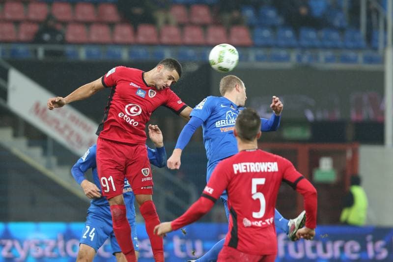 Football. Lotto Ekstraklasa. Piast Gliwice - Bruk-Bet Termalica Nieciecza. 28.10.2016