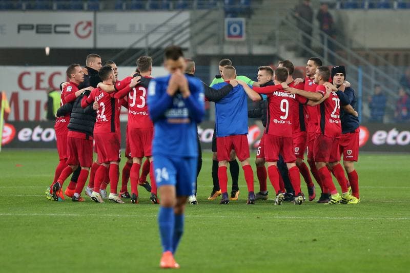 Football. Lotto Ekstraklasa. Piast Gliwice - Bruk-Bet Termalica Nieciecza. 28.10.2016