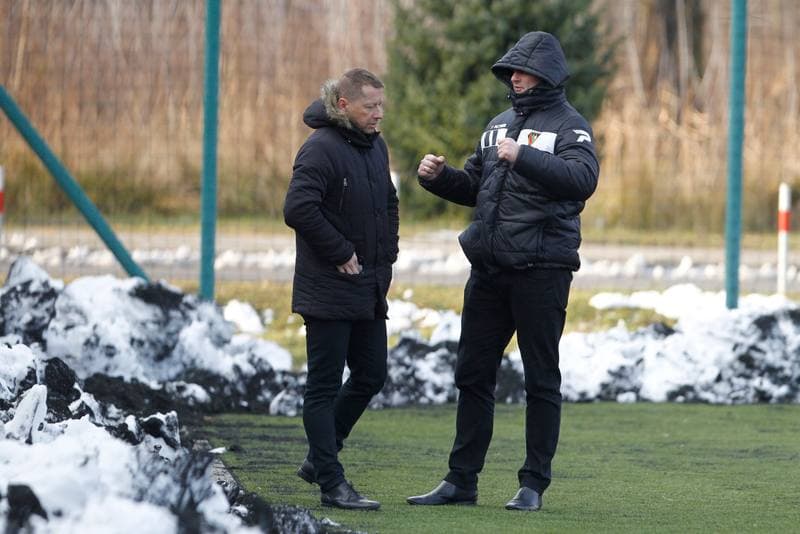 Football. Sparing. Zaglebie Sosnowiec - Polonia Bytom. 03.12.2016