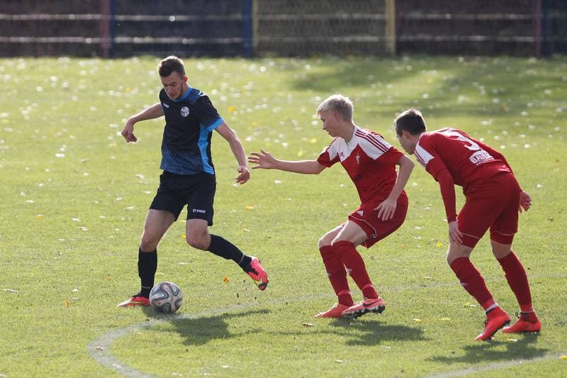 Football. Centralna Liga Juniorow. Gornik Zabrze - Salos Szczecin. 29.10.2016