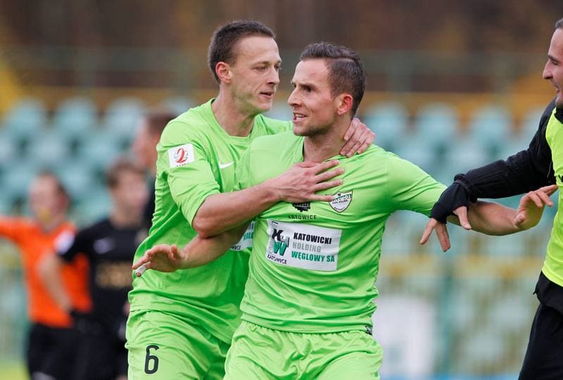 Football. II Liga. Rozwoj Katowice - Warta Poznan. 29.10.2016