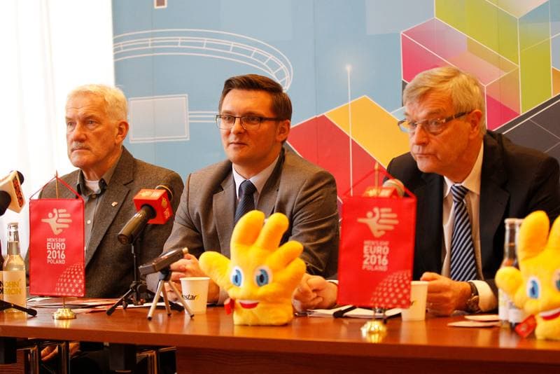 Handball. Poland national team. Press Conference. 14.01.2016