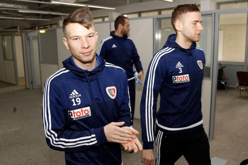 Football. Piast Gliwice. Testy programu Pilkarski Diament. 14.01.2016