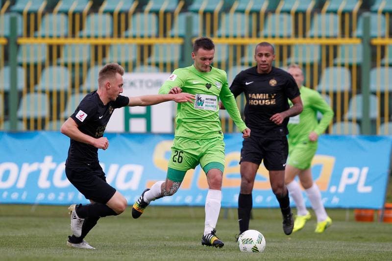 Football. II Liga. Rozwoj Katowice - Warta Poznan. 29.10.2016
